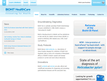 Tablet Screenshot of biohithealthcare.com